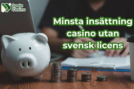 Minsta insättning casino utan svensk licens - En komplett guide 780796691 Minsta insättning casino utan svensk licens - En komplett guide 780796691